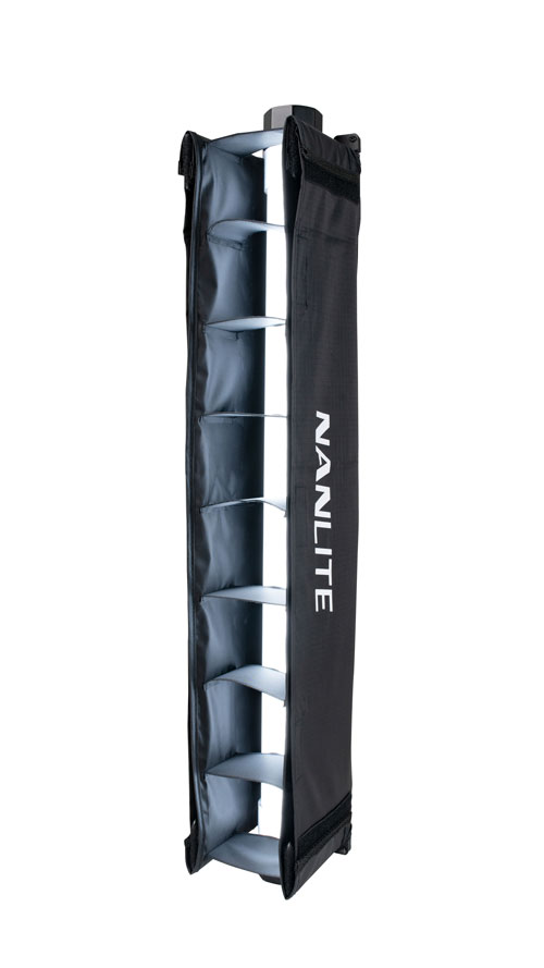 Nanlite Barndoor with eggcrate for Pavotube II 15X