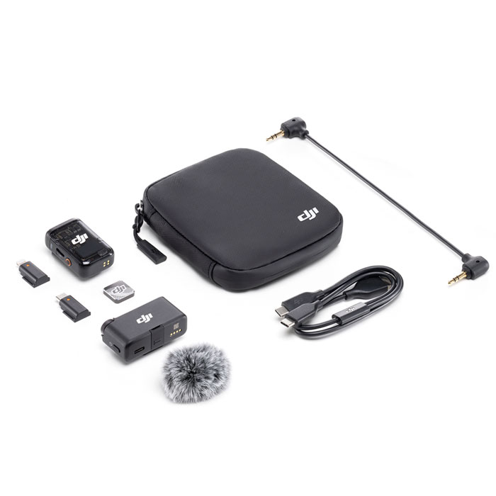 DJI Mic 2 Wireless Microphone Single Kit - (1 TX + 1 RX)