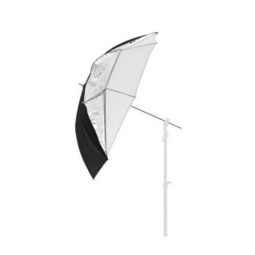 Manfrotto All-In-One Umbrella (Silver/White, 40