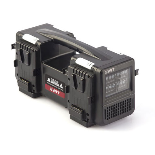 SWIT 4x6A Super Fast V-mount Charger