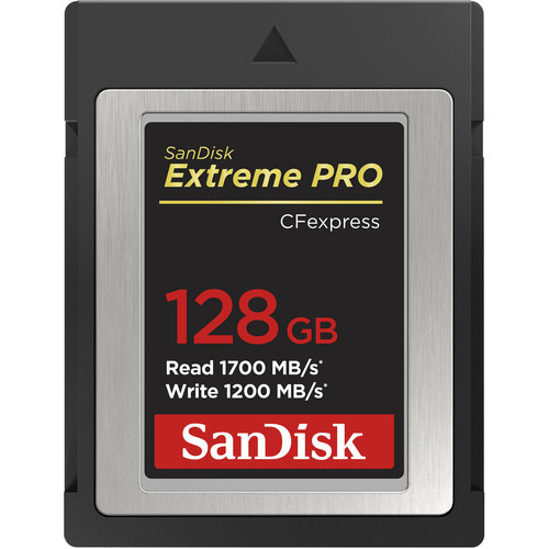 SanDisk CFexpress Extreme PRO 128GB Card Type B