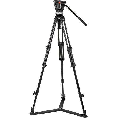 Sachtler System Ace XL GS AL with Fluid Head, Ace 75/2 D Tripod, Ground Spreader & Bag