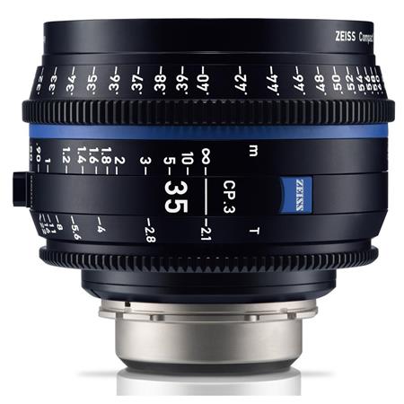 Zeiss CP.3 35mm T2.1 Compact Prime Lens (PL Mount, Meters)