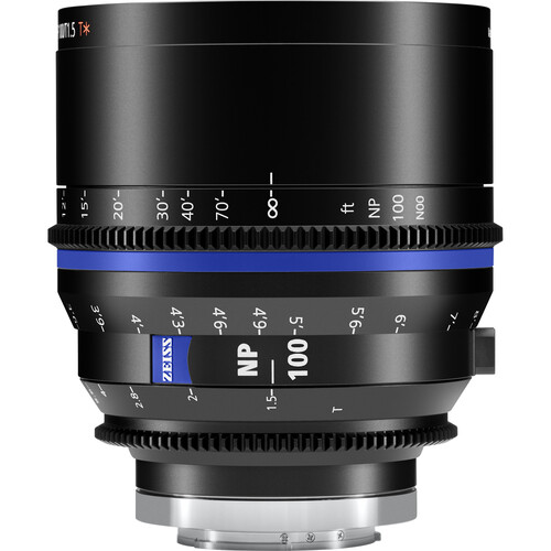 ZEISS Nano Prime 100mm T1.5 Cine Lens - E-mount, Meters