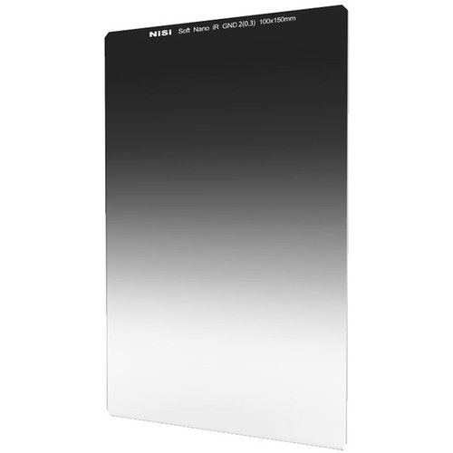 NiSi 100x150mm Nano Soft-Edge Graduated IRND 0.3 Filter (1-Stop)