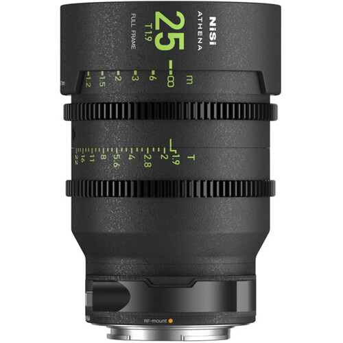 NISI Athena Cinema lens 25mm T1.9 (PL-Mount)