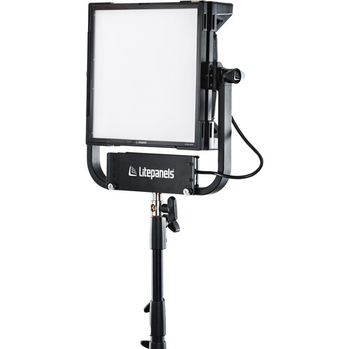 Litepanels Gemini 1 x 1 RGBWW LED Hard Panel (Standard Yoke, UK Power Cord)