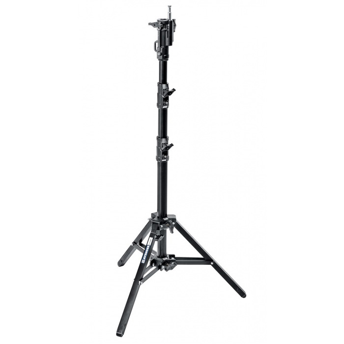 Avenger Combo Alu Stand 20 with Leveling Leg (Black, 6.5')