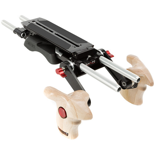 SHAPE BPW14 REVOLT VCT Universal Baseplate with Wooden Handle Grip