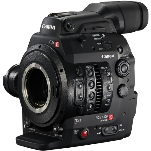 Canon Cinema EOS C300 Mark II Camcorder Body with Dual Pixel CMOS AF (EF Lens Mount)