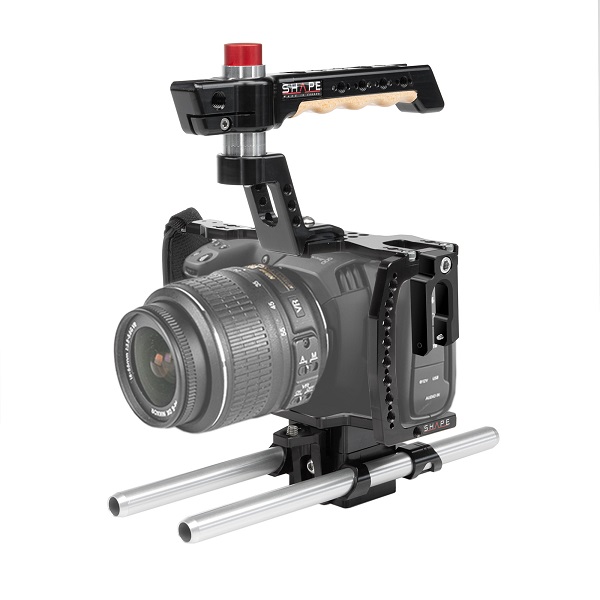 SHAPE BLACKMAGIC POCKET CINEMA 6K & 4K CAGE WITH 15MM ROD SYSTEM