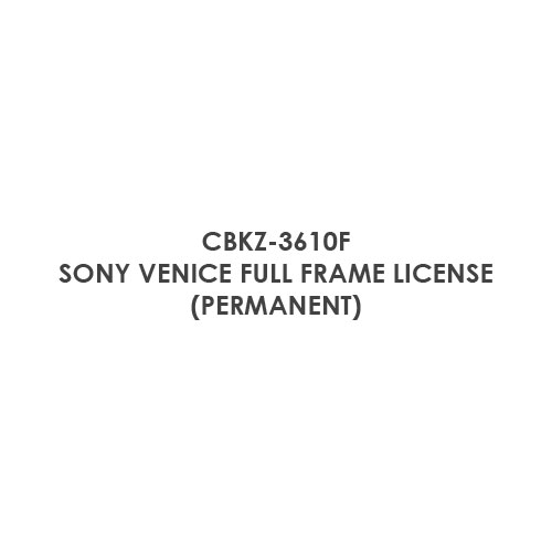 Sony VENICE Full Frame License (permanent)