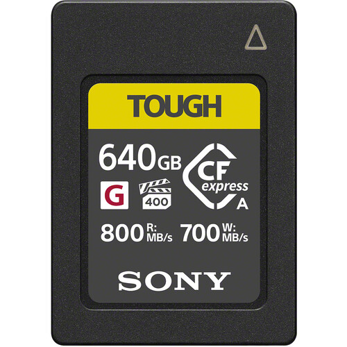 Sony CFexpress Type A 640GB R800/W700 (Tough)