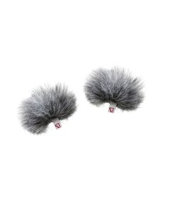 Rycote Grey Lavalier Windjammer – pair