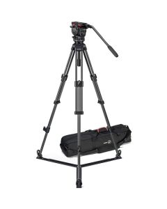 Sachtler System FSB 8 Sideload and 75/2 Carbon Fiber Tripod Legs with Ground Spreader and Bag