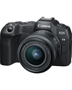 Canon EOS R8 Mirrorless Camera with RF 24-50mm f/4.5-6.3 IS STM Lens