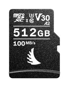 Angelbird AV PRO microSDXC Card 512GB, UHS-I / A2 /V30/ U3 / Class 10, Read:100 MB/s Write:90 MB/s 4k