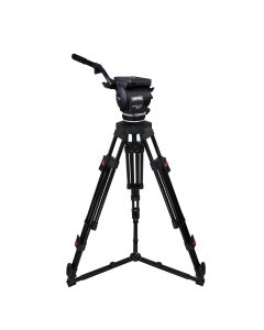 Cartoni Focus 22 with 2 stage carbonfibre Tripod , soft bag,  Fluid Head, 3-22 kg