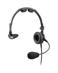 RTS LH-300 Lightweight RTS Single-Sided Broadcast Headset (XLR 4-Pin Female Connector, Dynamic Microphone)