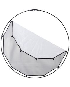 Manfrotto HaloCompact Plus Reflector (Silver/White, 38")