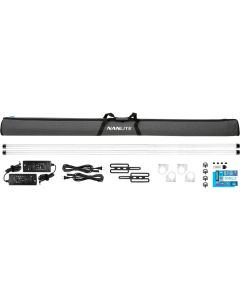 NANLITE PavoTube II 60X 2KIT-S LED Tube Light with Carry Bag