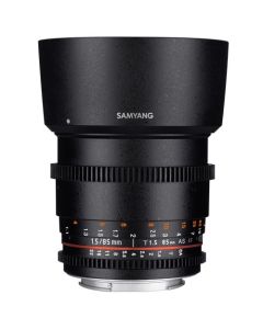 Samyang 85mm T1.5 VDSLR II Lens for Sony E-Mount