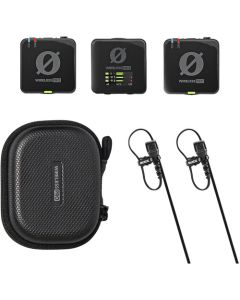 RODE Wireless PRO 2-Person Clip-On Wireless Microphone System/Recorder with Lavaliers (2.4 GHz)