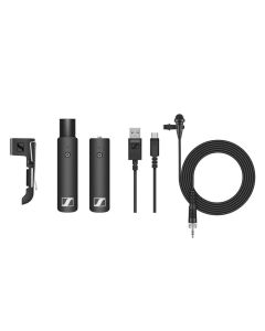 Sennheiser Portable lavalier set with ME2-II clip-on lapel mic, XSW-D 3.5mm (1/8") TX, XSW-D 3.5mm (1/8'') RX