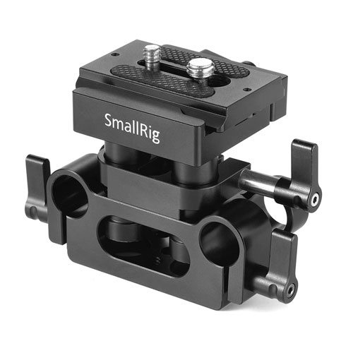 SmallRig Universal Baseplate with 15mm LWS Rod Support