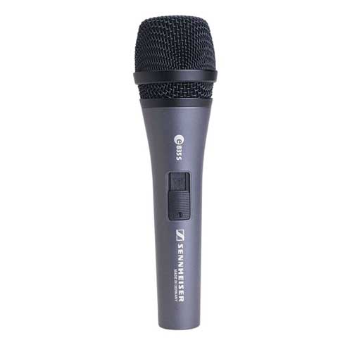 Sennheiser e835S Handheld Cardioid Dynamic Microphone with On/Off Switch