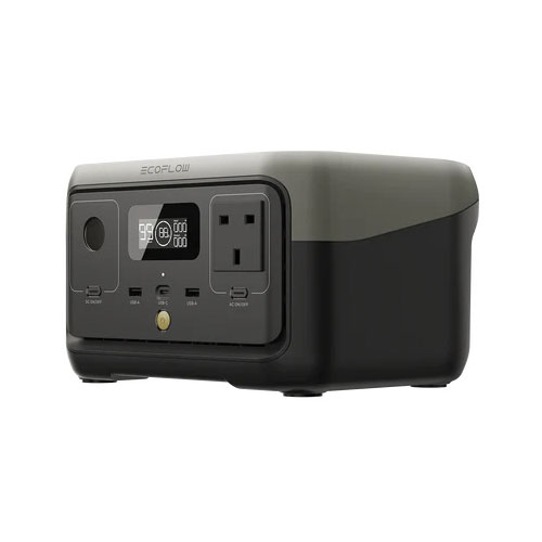 EcoFlow RIVER 2 Portable Power Station (300W,256Wh)