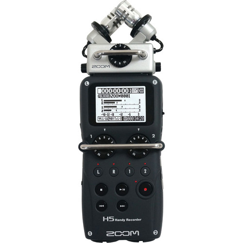 Zoom H5 Handy Recorder with Interchangeable Microphone System