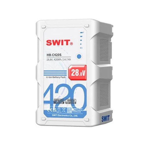 SWIT 500W High Load 420Wh V-mount Battery