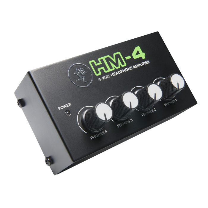 Mackie HM-4 Headphone Amplifier 4-Way