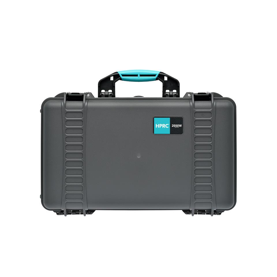 HPRC 2550 Wheeled Hard Case with Cubed Foam Interior (Grey)