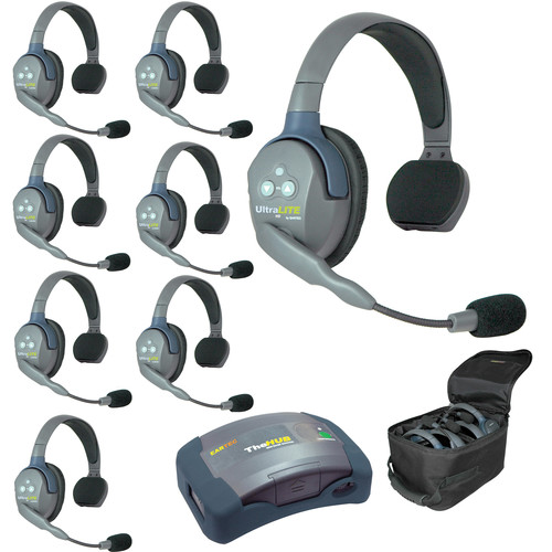 Eartec Eight Person Full Duplex Wireless Intercom System