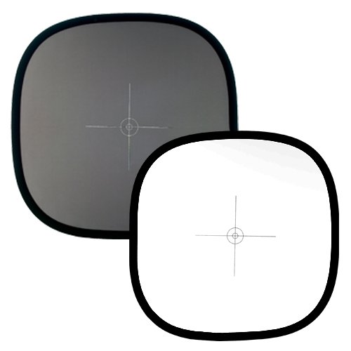 Lastolite EZ Balance Waterproof Collapsible Light Balancing Disk - Grey, White - 12