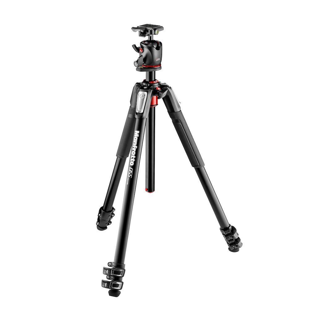 Manfrotto MK055XPRO3-BHQ2 Aluminum Tripod with XPRO Ball Head and 200PL QR Plate