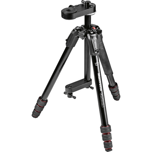 Manfrotto VR Aluminum 4-Section Tripod