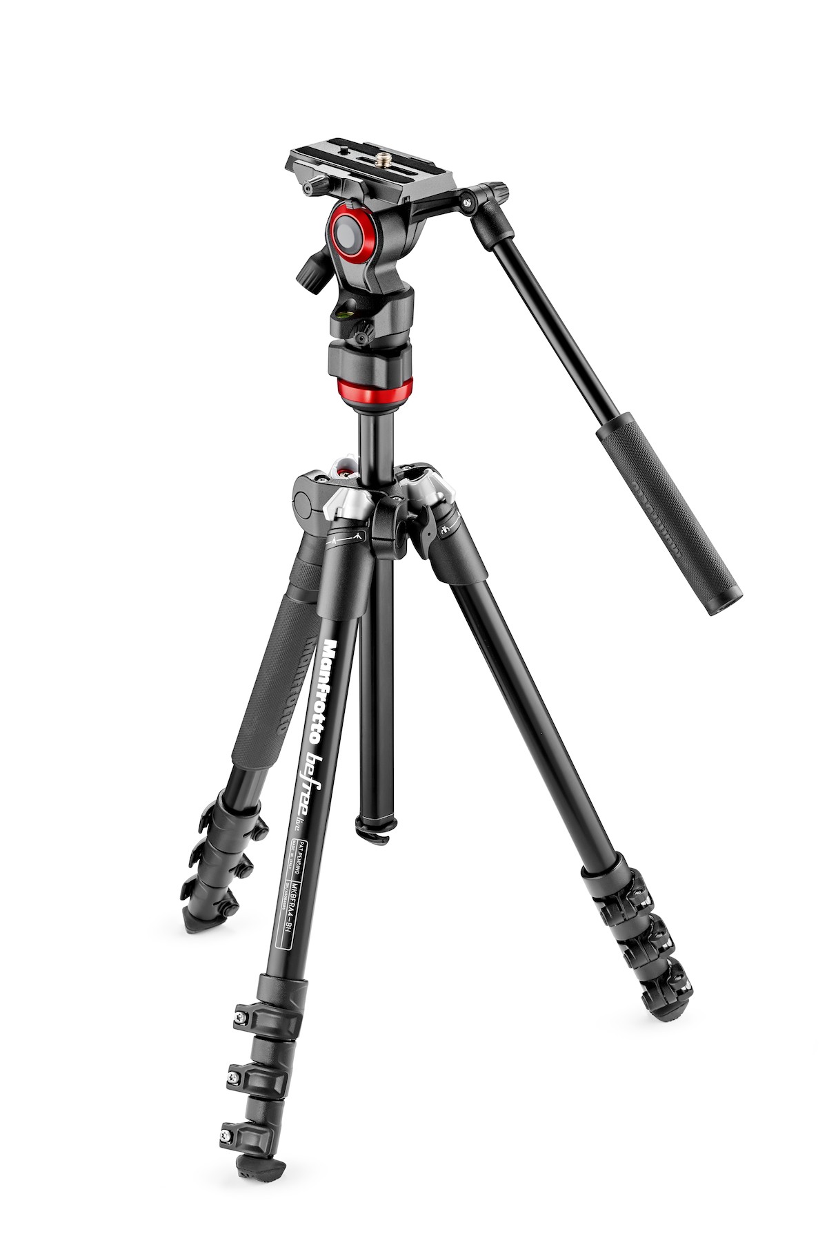 Manfrotto Befree live fluid head with Befree aluminum tripod system with case (MVKBFR-LIVE)