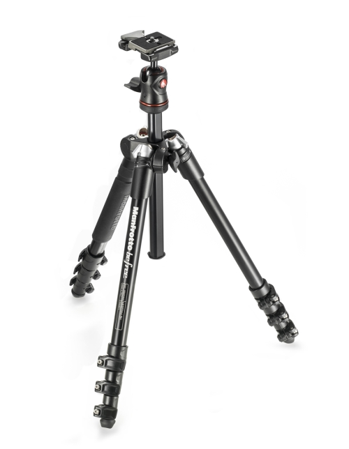 Manfrotto MKBFRA4-BH BeFree Compact Travel Aluminum Alloy Tripod