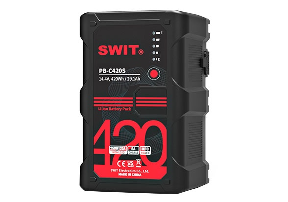 SWIT PB-C420S 420Wh Large Capacity V-mount Battery