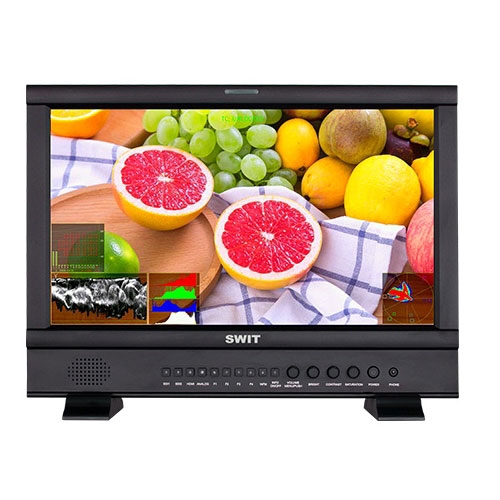 SWIT 17.3-inch Full HD 3GSDI&HDMI Studio Monitor with Waveform ( V-Mount)