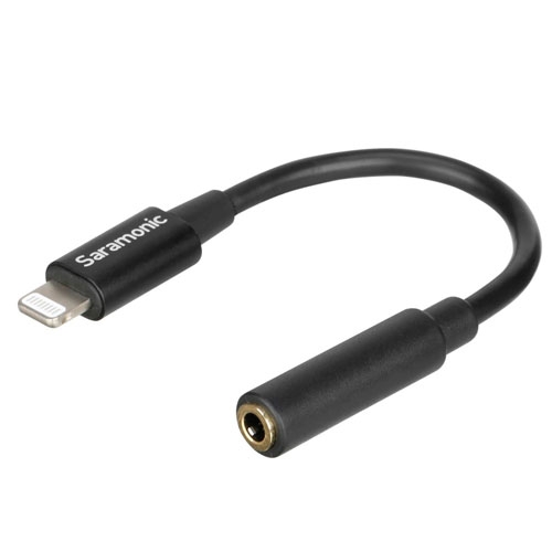 Saramonic 3.5mm Female TRS to Lightning Adapter Cable
