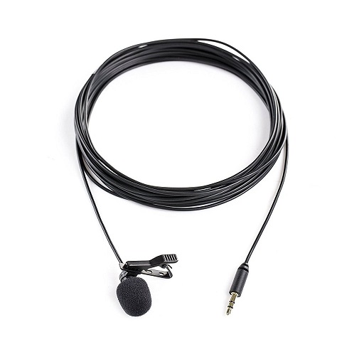 Saramonic SR-XLM1 Omnidirectional Broadcast-Quality Lavalier Microphone with 3.5mm TRS Connector