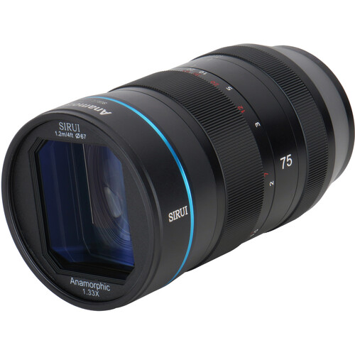 Sirui 75mm f/1.8 Anamorphic 1.33x Lens (E Mount)