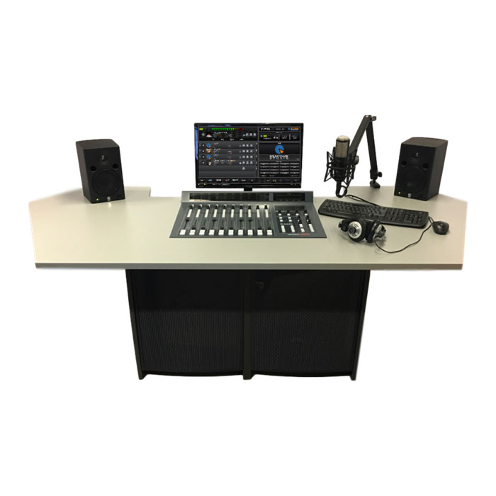 Axel Tech On Air Turn key Radio Studio with SOUNDTRACK Automation and 1 Presenter