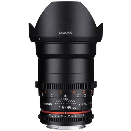 Samyang 50mm T1.5 VDSLR AS UMC Lens (Canon EF Mount)