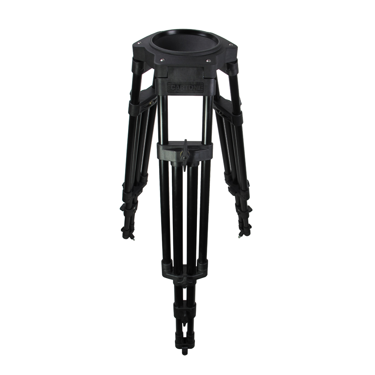 Cartoni Tripod 2 stage Aluminum  (150mm bowl) – Payload 150 Kg