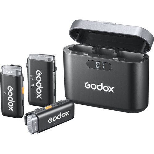 Godox WEC Kit  2.4GHz Wireless Microphone System 2 Kit